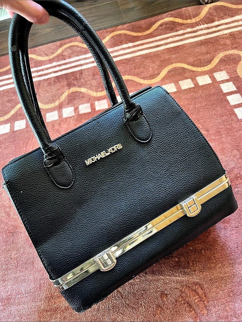 Vintage bottom compartment Michael Kors Tote Bag